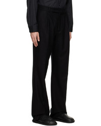 Pantalon chino en laine noir Amiri