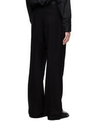 Pantalon chino en laine noir Amiri