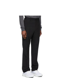 Pantalon chino en laine noir Fendi