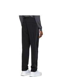 Pantalon chino en laine noir Fendi