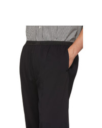 Pantalon chino en laine noir Balenciaga