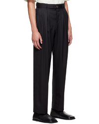 Pantalon chino en laine noir King & Tuckfield