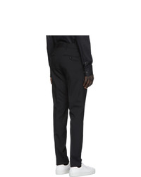 Pantalon chino en laine noir Tiger of Sweden