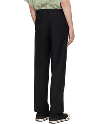 Pantalon chino en laine noir VISVIM