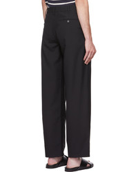 Pantalon chino en laine noir Sunflower