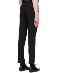 Pantalon chino en laine noir TH