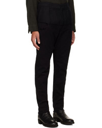 Pantalon chino en laine noir Undercoverism