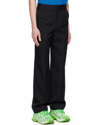 Pantalon chino en laine noir We11done