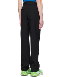 Pantalon chino en laine noir We11done