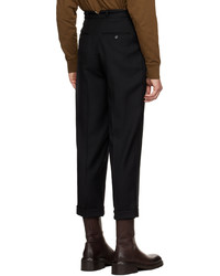 Pantalon chino en laine noir Rito Structure