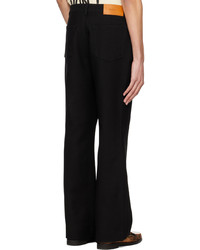 Pantalon chino en laine noir Second/Layer