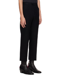 Pantalon chino en laine noir The Letters