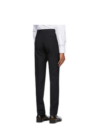 Pantalon chino en laine noir Dries Van Noten