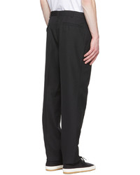 Pantalon chino en laine noir Comme des Garcons Homme