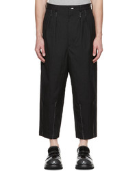 Pantalon chino en laine noir Comme des Garcons Homme