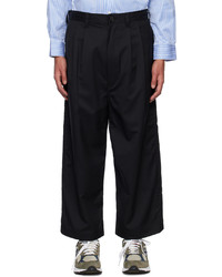 Pantalon chino en laine noir Comme des Garcons Homme