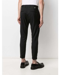 Pantalon chino en laine noir Low Brand