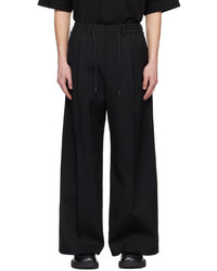 Pantalon chino en laine noir Juun.J