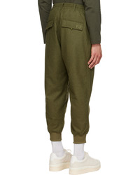 Pantalon chino en laine olive Y-3