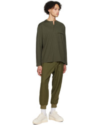 Pantalon chino en laine olive Y-3