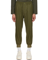 Pantalon chino en laine olive Y-3