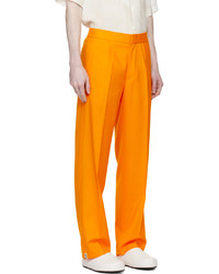 Pantalon chino en laine orange Bonsai