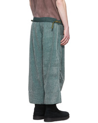 Pantalon chino en laine vert foncé NotSoNormal