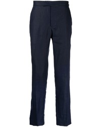 Pantalon chino en lin bleu marine Polo Ralph Lauren