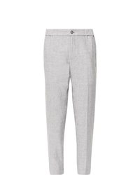 Pantalon chino en lin gris Club Monaco