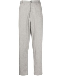 Pantalon chino en lin gris Universal Works