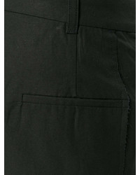 Pantalon chino en lin noir Damir Doma