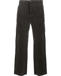 Pantalon chino en lin noir Individual Sentiments