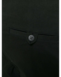 Pantalon chino en lin noir