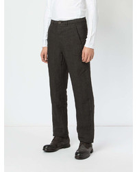 Pantalon chino en lin noir Individual Sentiments