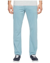 Pantalon chino en sergé bleu clair