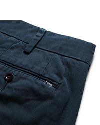 Pantalon chino en sergé bleu marine Polo Ralph Lauren