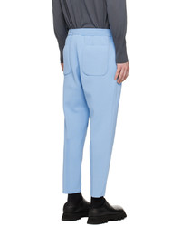 Pantalon chino en tricot bleu clair CFCL