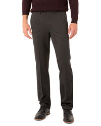 Pantalon chino en tricot gris foncé