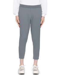 Pantalon chino en tricot gris CFCL
