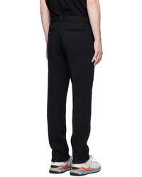 Pantalon chino en tricot noir Comme des Garcons Homme