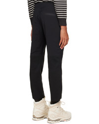 Pantalon chino en tricot noir Descente Allterrain