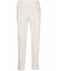 Pantalon chino en velours côtelé beige Briglia 1949