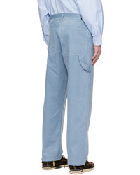 Pantalon chino en velours côtelé bleu clair Camiel Fortgens