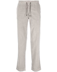 Pantalon chino en velours côtelé gris Sease