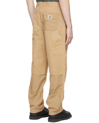 Pantalon chino en velours côtelé marron clair CARHARTT WORK IN PROGRESS
