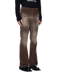 Pantalon chino en velours côtelé marron TheOpen Product