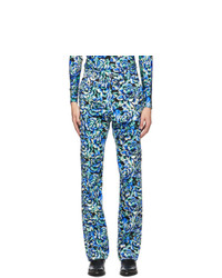 Pantalon chino en velours côtelé multicolore