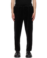 Pantalon chino en velours côtelé noir N. Hoolywood