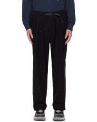 Pantalon chino en velours côtelé noir White Mountaineering
