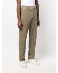 Pantalon chino en velours côtelé olive A.P.C.